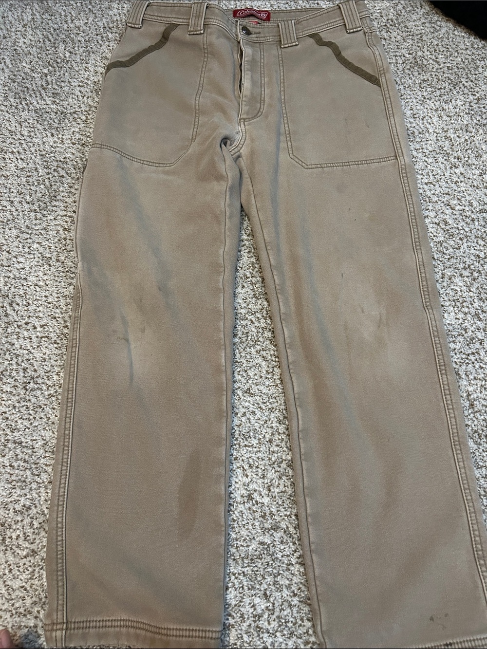Coleman Men's Tan Work Pants